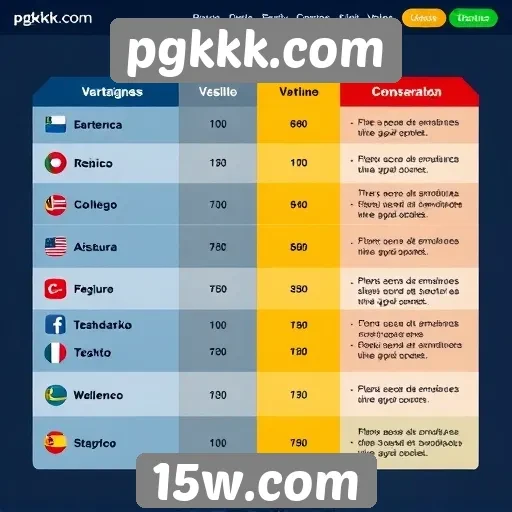Comparativo entre pgkkk.com e outros sites de jogos